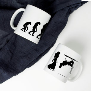 Evolution shibari kaffemugg