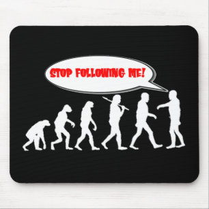 Evolution-/skapelsestopp efter mig musmatta