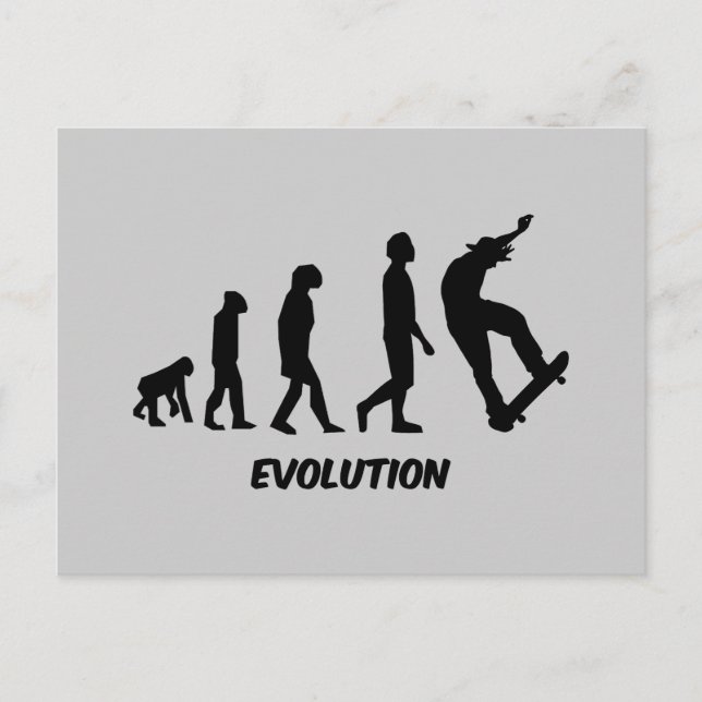 Evolution Skateboarding Vykort (Framsida)