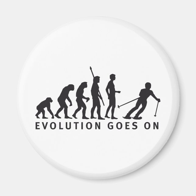 evolution ski magnet (Framsidan)