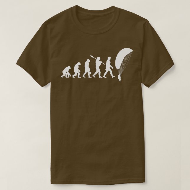 Evolution skydiver t shirt (Design framsida)