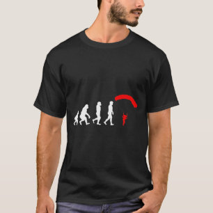 Evolution Skydiving för Himlar Diver-lärare T Shirt