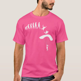 Evolution Skydiving Parachuting T Shirt