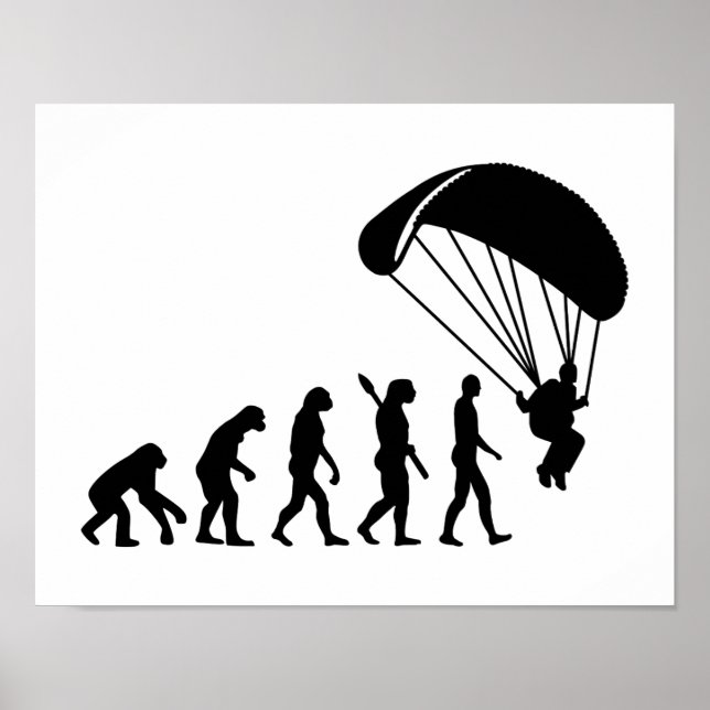 Evolution Skydiving Poster (Framsidan)