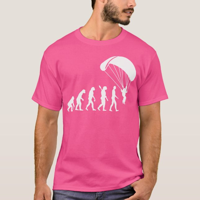 Evolution Skydiving T Shirt (Framsida)