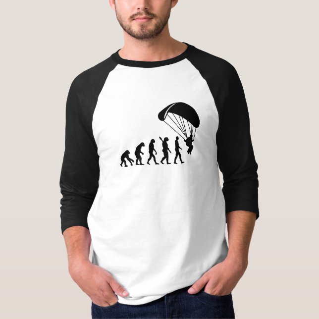 Evolution Skydiving T-shirt (Framsida)