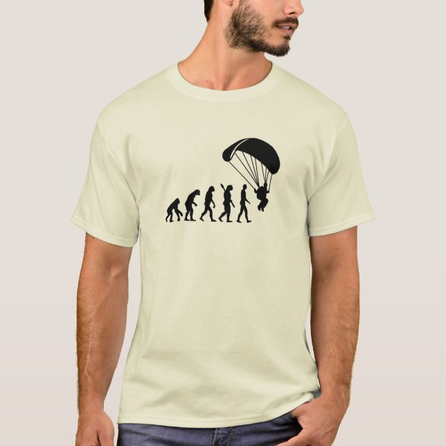 Evolution Skydiving Tee Shirt (Framsida)