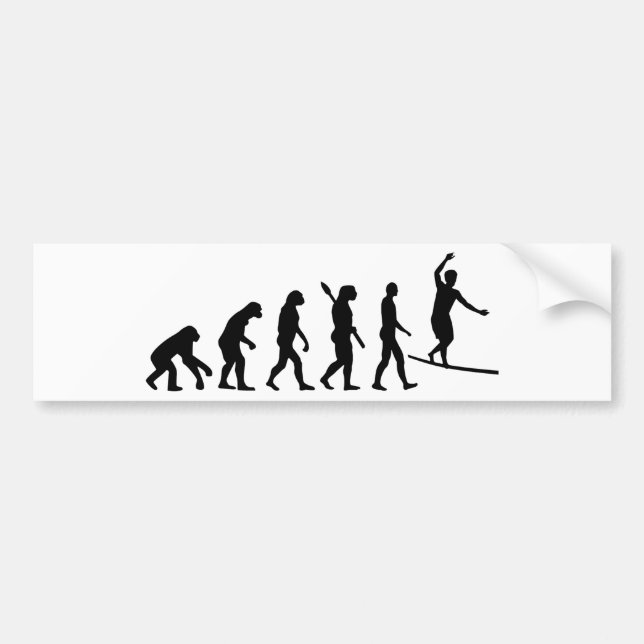 Evolution Slackline Bildekal (Framsidan)