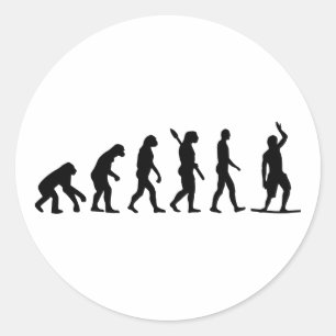Evolution Slackline Runt Klistermärke