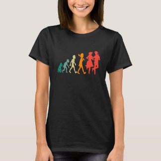 Evolution Square Dans Rolig Retro T Shirt