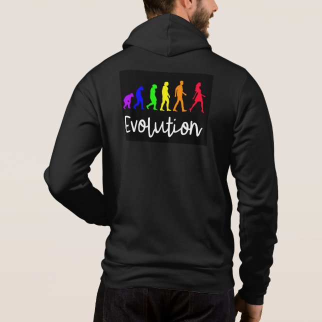 Evolution T Shirt (Baksida)
