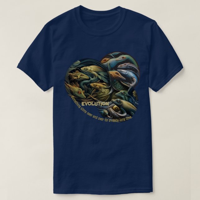Evolution T-Shirt (Design framsida)
