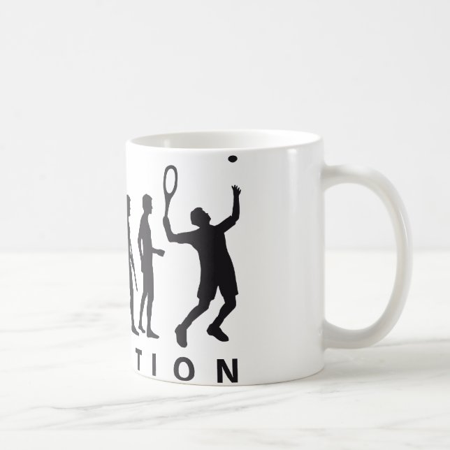 evolution tennis kaffemugg (Höger)
