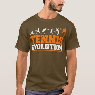 Evolution Tennis Player T Shirt