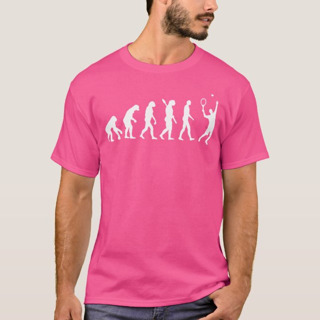 Evolution Tennis Player T Shirt (Framsida)