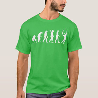 Evolution Tennis-spelare T Shirt
