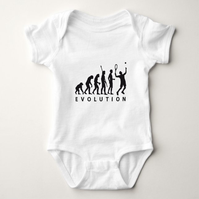 evolution tennis t-shirt (Framsida)