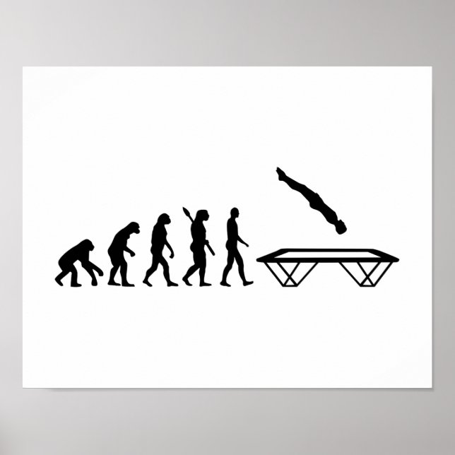Evolution Trampoline Poster (Framsidan)