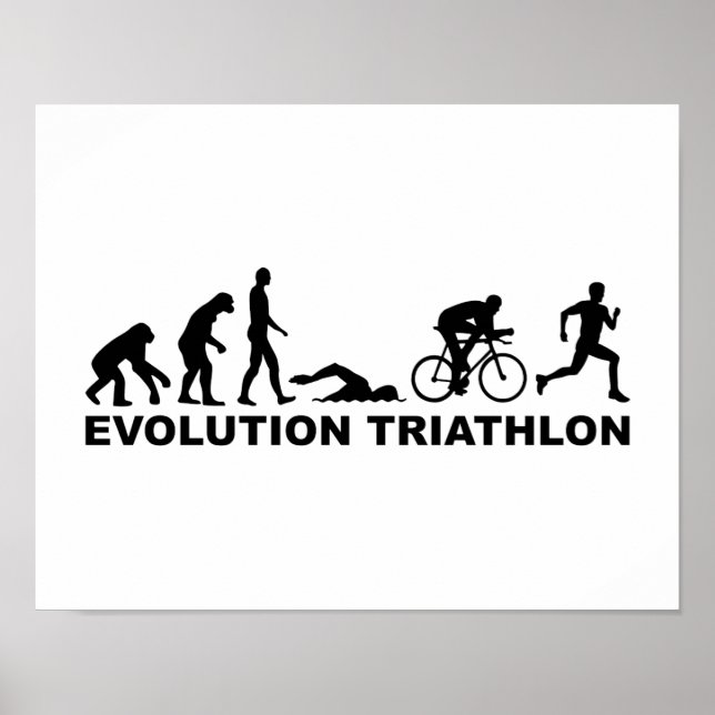 Evolution triathlon poster (Framsidan)