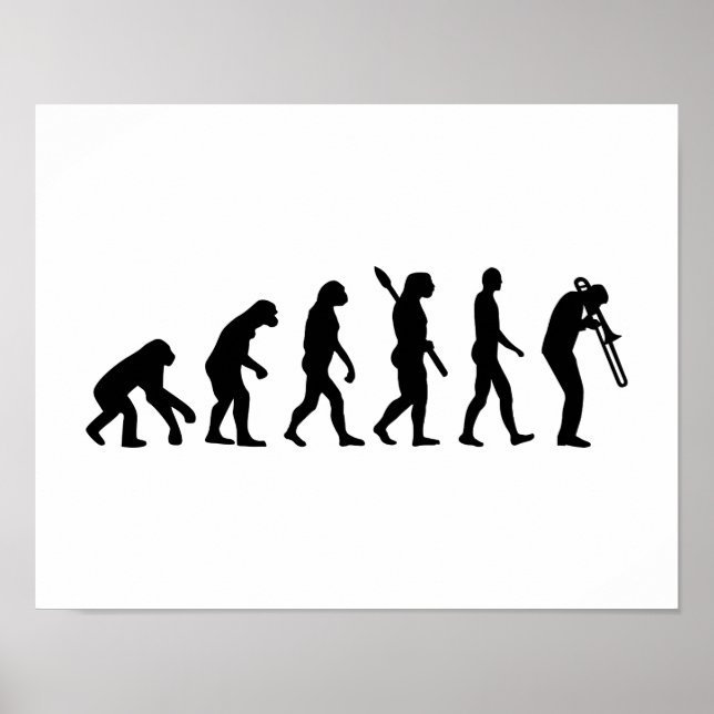 Evolution Trombone Poster (Framsidan)
