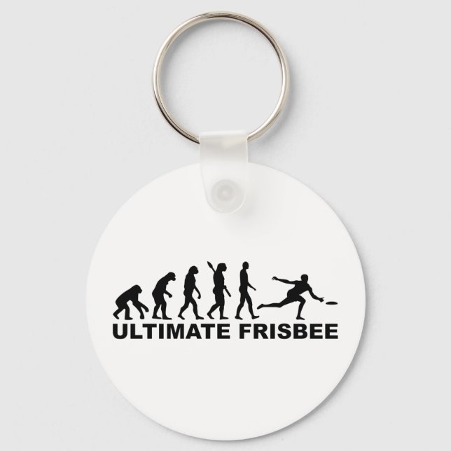 Evolution Ultimate Frisbee Nyckelring (Framsida)