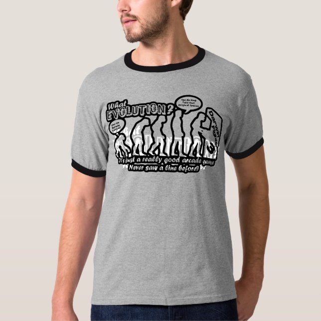 Evolution… vad? tee shirt (Framsida)