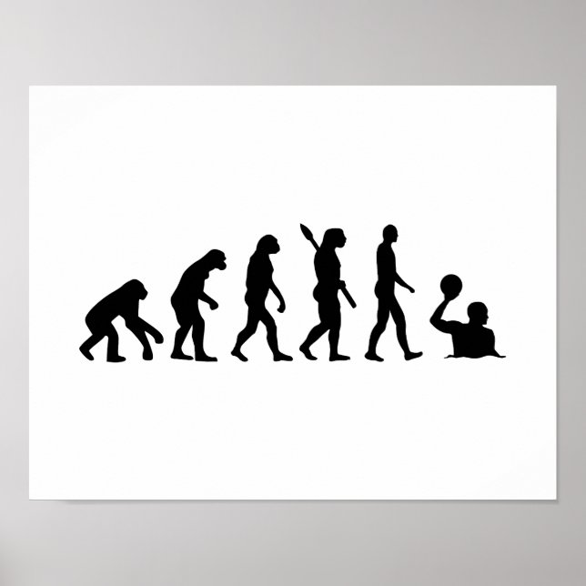 Evolution vatten polo poster (Framsidan)