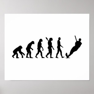 Evolution Vatten ski Poster