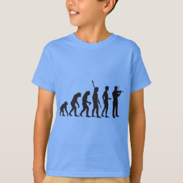 evolution violin t shirt