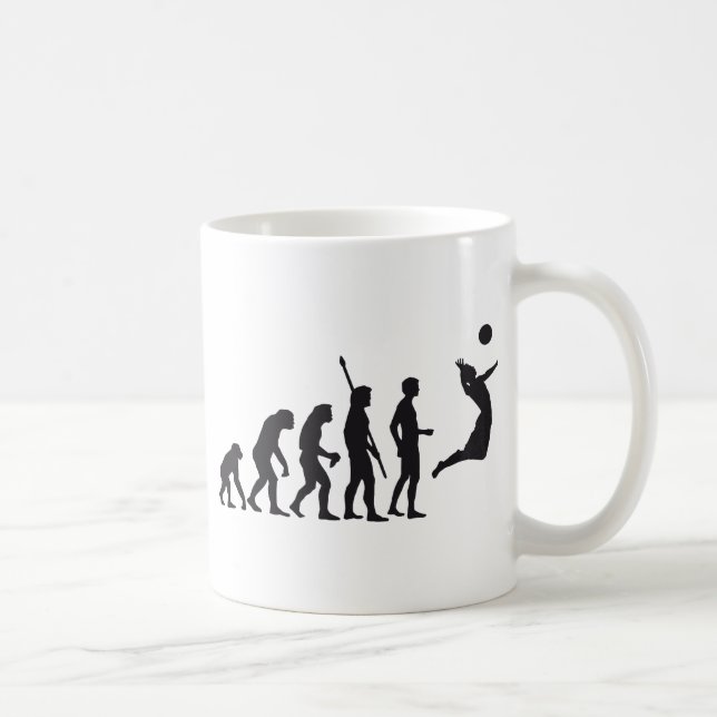evolution volleyball kaffemugg (Höger)