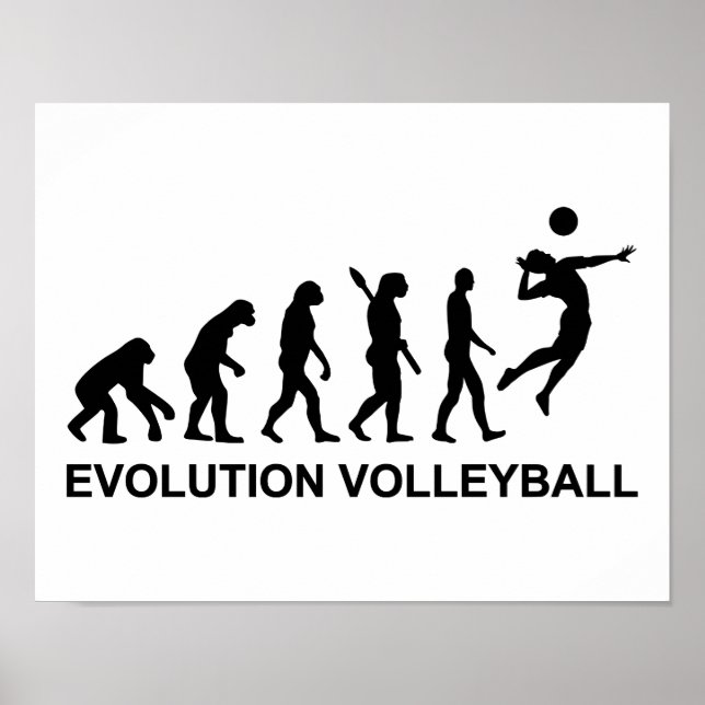 Evolution Volleyball Poster (Framsidan)