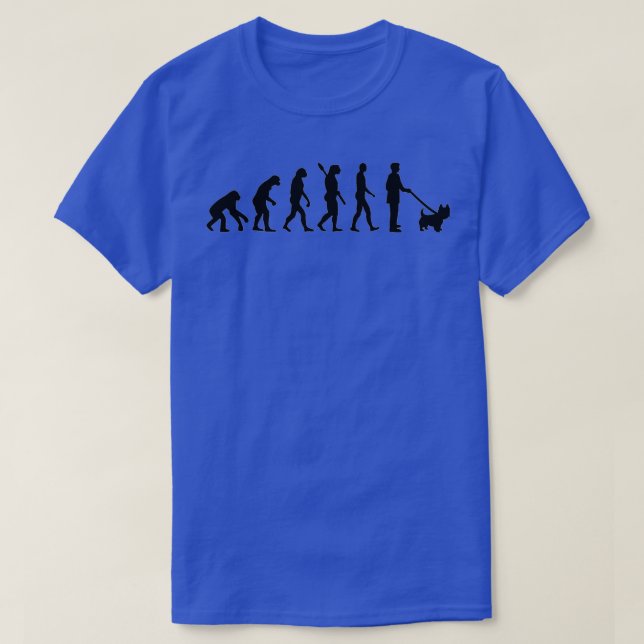Evolution Westie T Shirt (Design framsida)
