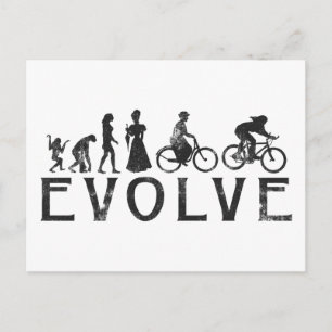 Evolution Womens Biking Vykort