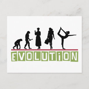 Evolution Yoga Gift Vykort