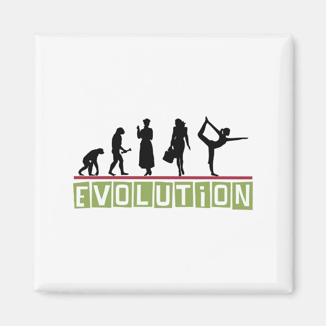 Evolution Yoga Magnet (Framsidan)