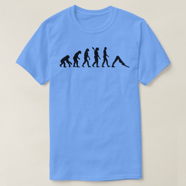 Evolution Yoga Pilates T Shirt (Design framsida)