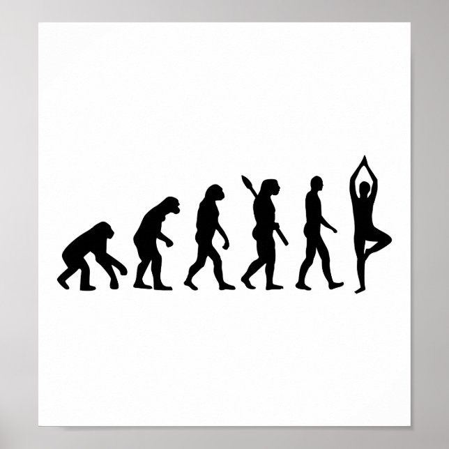 Evolution Yoga Poster (Framsidan)