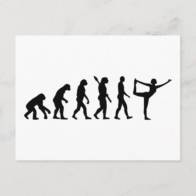 Evolution Yoga Vykort (Framsida)