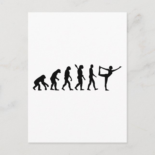 Evolution Yoga Vykort (Framsida)