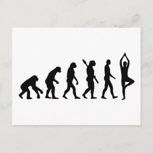Evolution Yoga Vykort