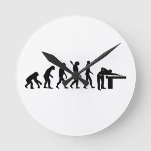 Evolutionbiljard Rund Klocka