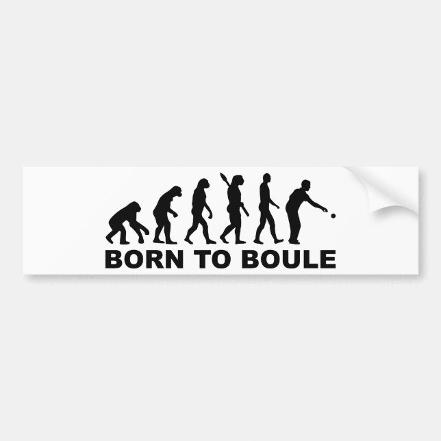 EvolutionBoule Petanque Bildekal (Framsidan)
