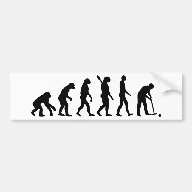 Evolutioncroquet Bildekal (Framsidan)