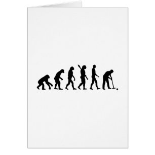 Evolutioncroquet Hälsningskort