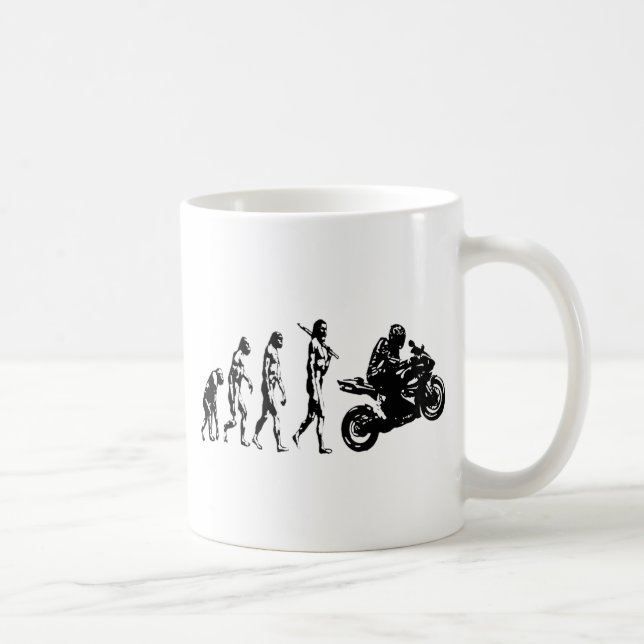 evolutioncykel kaffemugg (Höger)