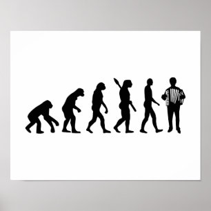 Evolutiondragspelspelare Poster