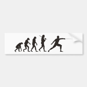 Evolutionen av fäktningen bildekal