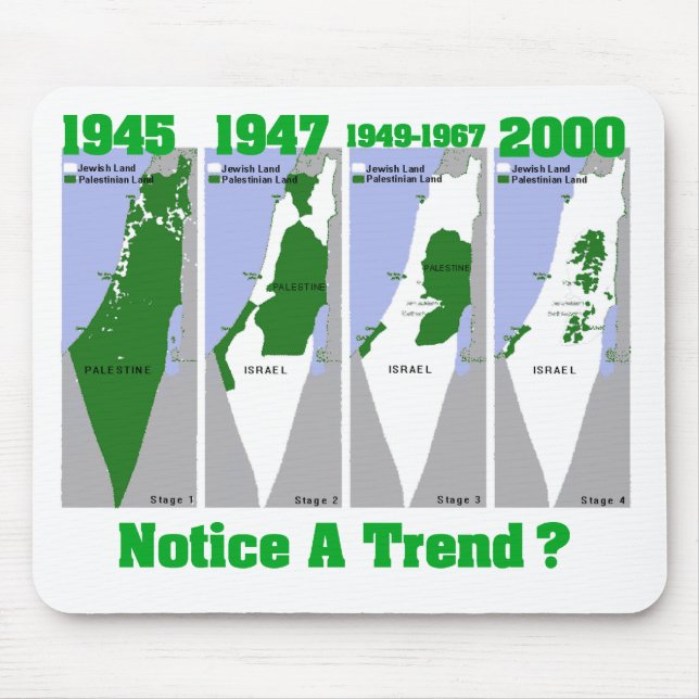 Evolutionen av Palestina Musmatta (Framsidan)
