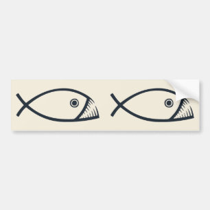 Evolutionfisk Bildekal