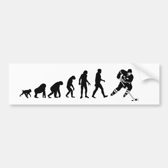 Evolutionhockeybildekal Bildekal (Framsidan)